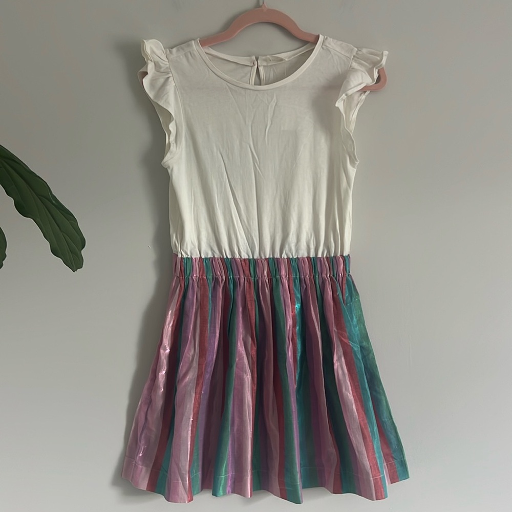 Crew Cuts Girls Flutter Sleeve Dress